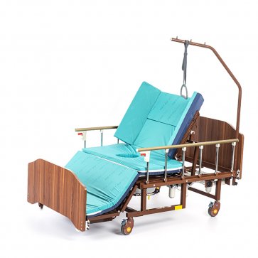 MET REVEL XL 17088 Электрическая кровать для лежачих больных с переворотом, туалетом и кардиокреслом фото 2