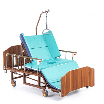 MET REVEL XL 17088 Электрическая кровать для лежачих больных с переворотом, туалетом и кардиокреслом