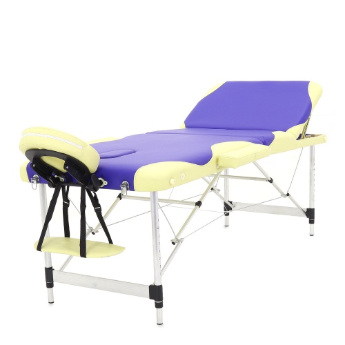 Массажный стол складной алюминиевый Med-Mos JFAL01A М/К (3-х секционный) (МСТ-102Л) фото 4