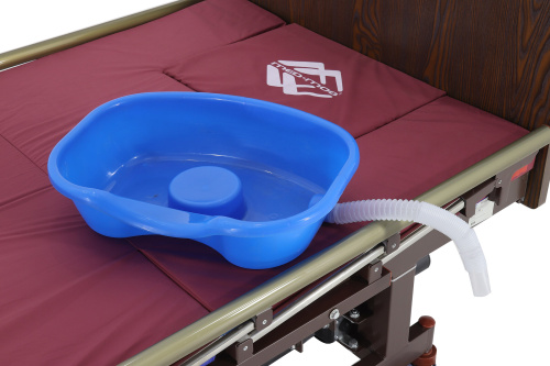 Кровать электрическая Med-Mos DB-11А (МЕ-5228Н-04) ЛДСП Венге с боковым переворачиванием, туалетным устройством и функцией «кардиокресло» фото 15
