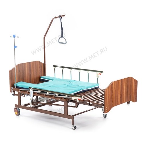 MET REVEL L 17154  Электрическая кровать для лежачих больных с переворотом, туалетом и кардиокреслом фото 7