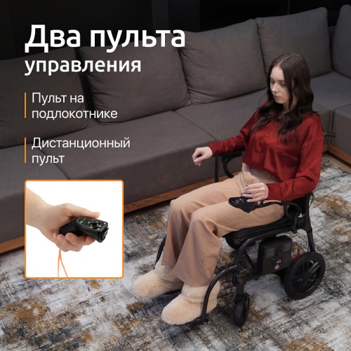 Электрическая коляска Pulse 660 (с электроприводом) фото 2