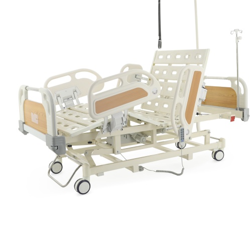 Кровать реанимационная электрическая Med-Mos DB-3 (6 функций) (МE-4039Н-01) с выдвижным ложементом и растоматом CPR+аккумулятор фото 10