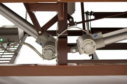 MET EVA 17134 Электрическая кровать для лежачих больных с переворотом, туалетом и кардиокреслом фото 10