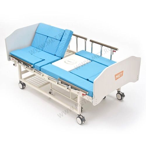 МЕТ INTEGRA 16821 Механическая кровать для лежачих больных с переворотом, туалетом и кардиокреслом фото 12