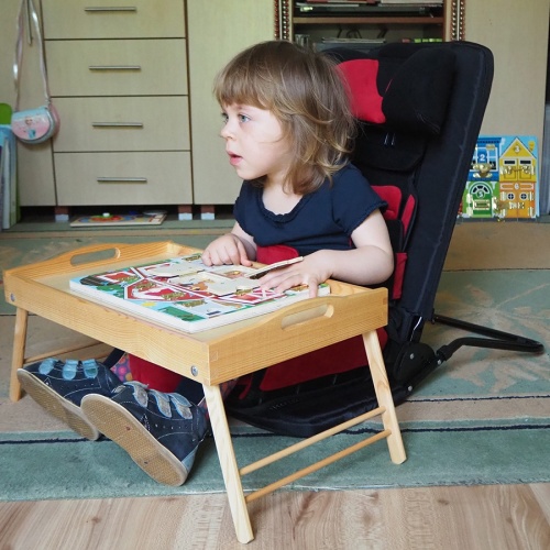 Переносное детское ортопедическое кресло Travel Sit фото 2