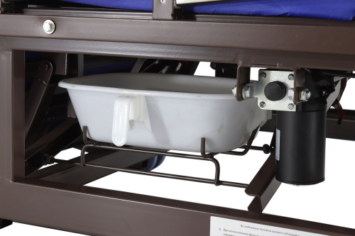 Кровать электрическая Med-Mos DB-11А (МЕ-5228Н-04) ЛДСП Венге с боковым переворачиванием, туалетным устройством и функцией «кардиокресло» фото 16