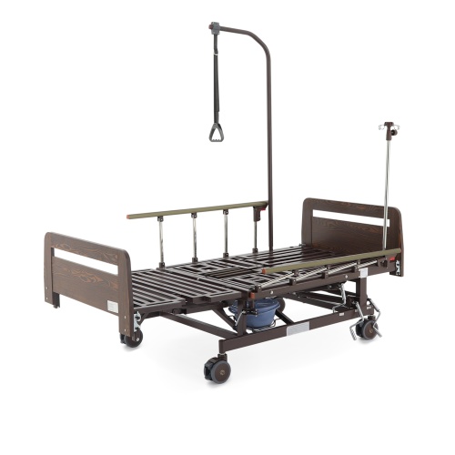 Med-Mos Е-45А Кровать механическая с боковым переворачиванием, туалетным устройством и функцией «кардиокресло» фото 13