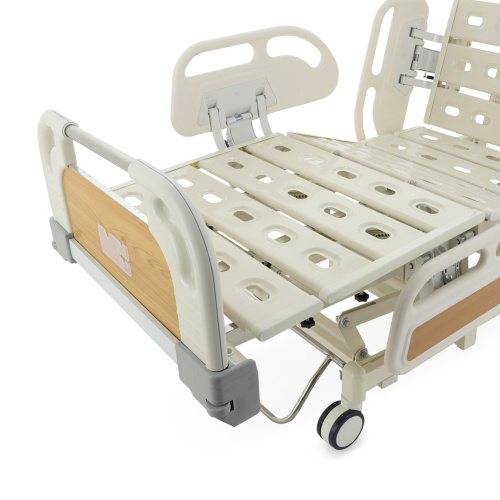 Кровать реанимационная электрическая Med-Mos DB-3 (6 функций) (МE-4039Н-01) с выдвижным ложементом и растоматом CPR+аккумулятор фото 9