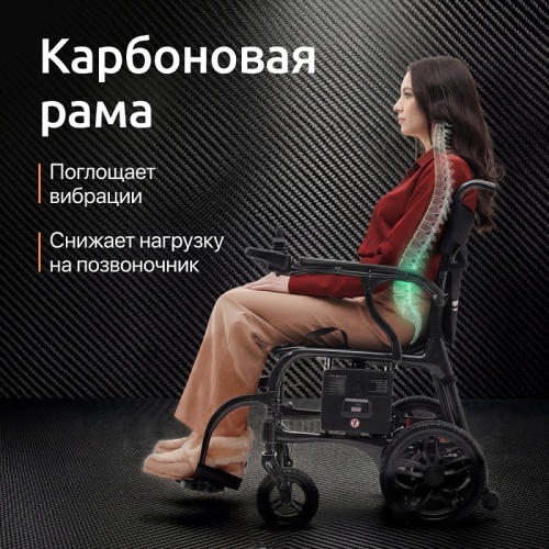 Электрическая коляска Pulse 660 (с электроприводом) фото 14