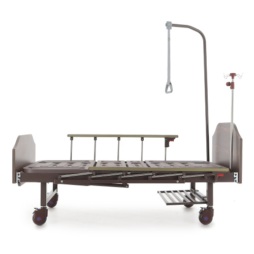Кровать механическая Med-Mos Е-8 (MM-2024Н-02/13) (2 функции) ЛДСП с полкой и обеденным столиком фото 8