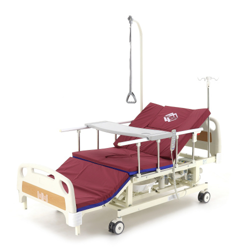 Кровать электрическая Med-Mos DB-11А (МЕ-5218Н-12) с боковым переворачиванием, туалетным устройством и функцией «кардиокресло» и регулировкой высоты фото 11