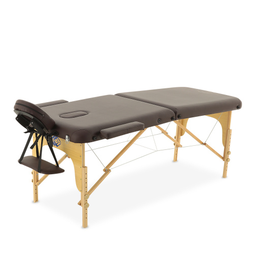 Массажный стол складной деревянный Med-Mos JF-AY01 2-х секционный (МСТ-003Л) фото 8
