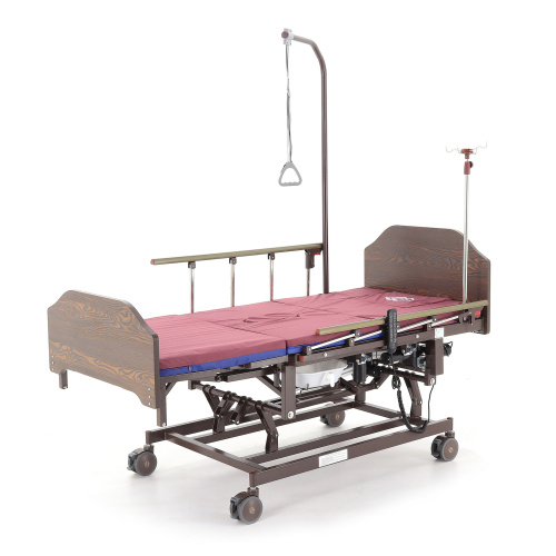 Кровать электрическая Med-Mos DB-11А (МЕ-5228Н-12) ЛДСП Венге с боковым переворачиванием, туалетным устройством и функцией «кардиокресло» фото 3