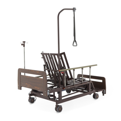 Med-Mos Е-45А Кровать механическая с боковым переворачиванием, туалетным устройством и функцией «кардиокресло» фото 11