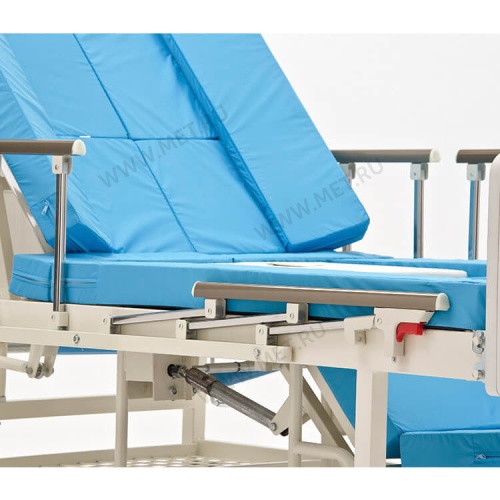 МЕТ INTEGRA 16821 Механическая кровать для лежачих больных с переворотом, туалетом и кардиокреслом фото 6