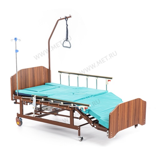 MET REVEL L 17154  Электрическая кровать для лежачих больных с переворотом, туалетом и кардиокреслом фото 5