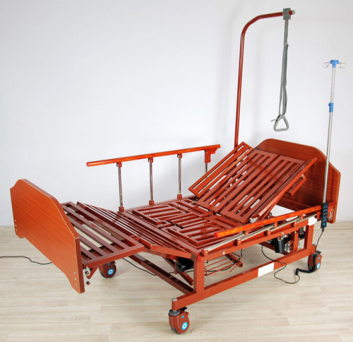 Кровать электрическая Med-Mos DB-11А (МЕ-5228Н-00) с боковым переворачиванием, туалетным устройством и функцией «кардиокресло» фото 6