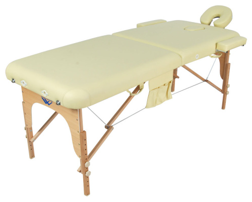 Массажный стол складной деревянный Med-Mos JF-AY01 2-х секционный (МСТ-003Л) фото 3