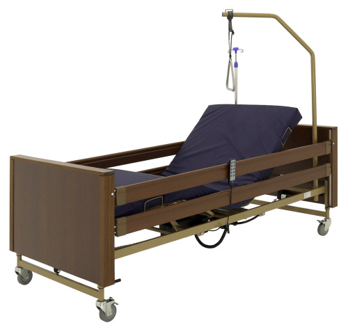 Кровать электрическая Med-Mos YG-1 5 функций   (КЕ-4024М-21) Коричневый фото 3