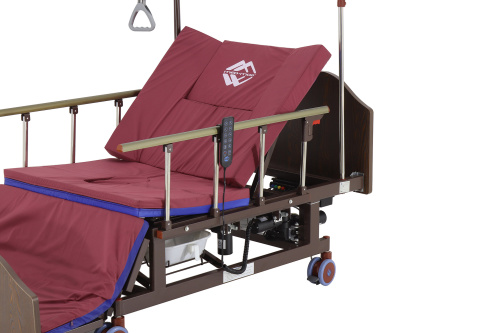 Кровать электрическая Med-Mos DB-11А (МЕ-5228Н-04) ЛДСП Венге с боковым переворачиванием, туалетным устройством и функцией «кардиокресло» фото 8