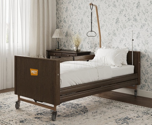 MET TERNA 18878 Электрическая кровать для лежачих больных с регулировкой высоты фото 3