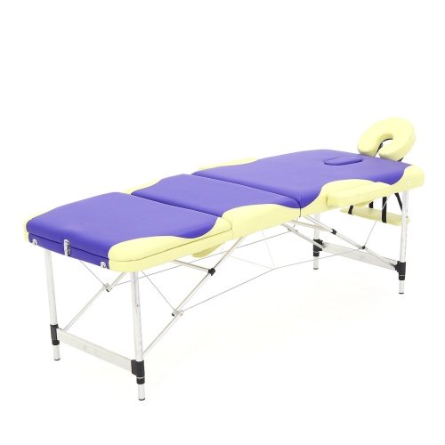 Массажный стол складной алюминиевый Med-Mos JFAL01A М/К (3-х секционный) (МСТ-102Л) фото 9